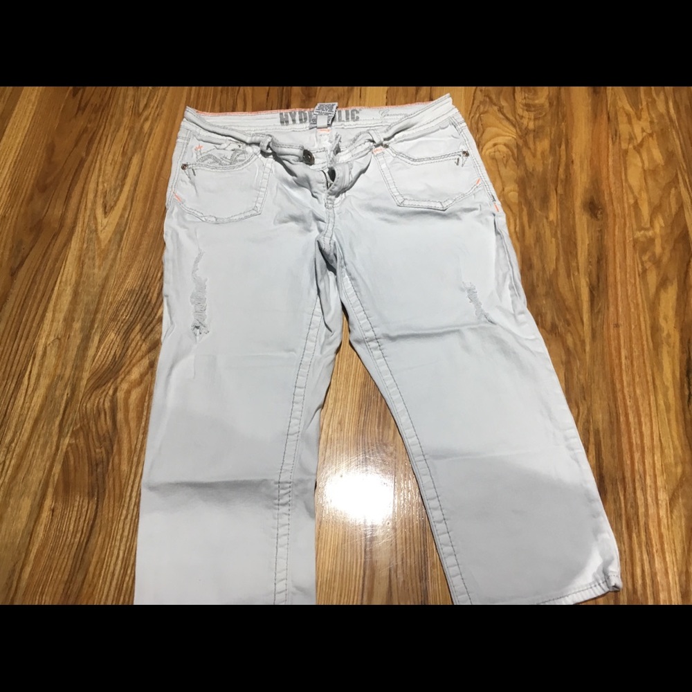 Hydraulic crop jeans